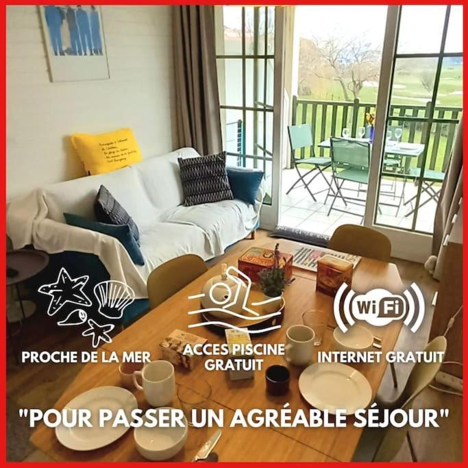 "L'Harmonie" Appartement Cosy 4 Personnes, Vue Golf, Wifi Gratuit Talmont-Saint-Hilaire 外观 照片